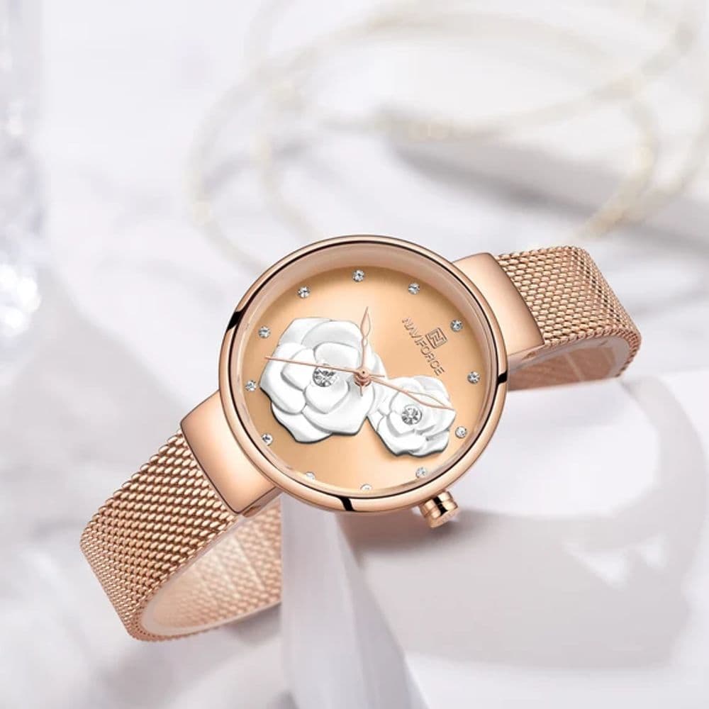 Reloj Naviforce Floral Elegance Golden – NF 5013