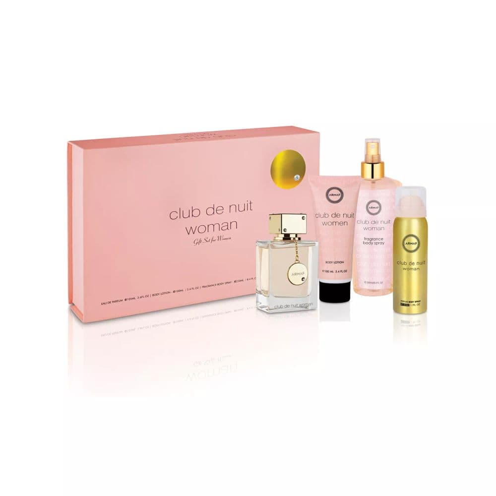 Kit Armaf Club De Nuit Women EDP 105ML – 4 Piezas
