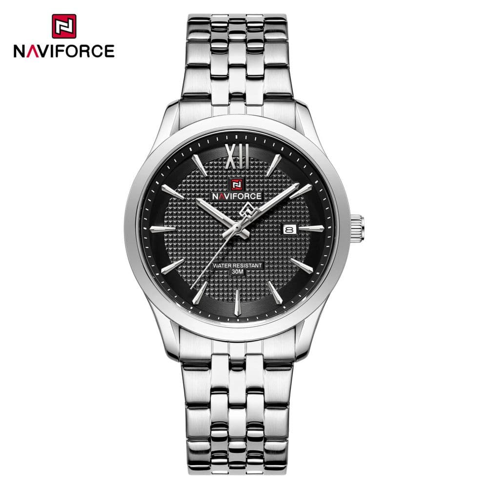 Reloj Naviforce Round Black - NF9255 SBS