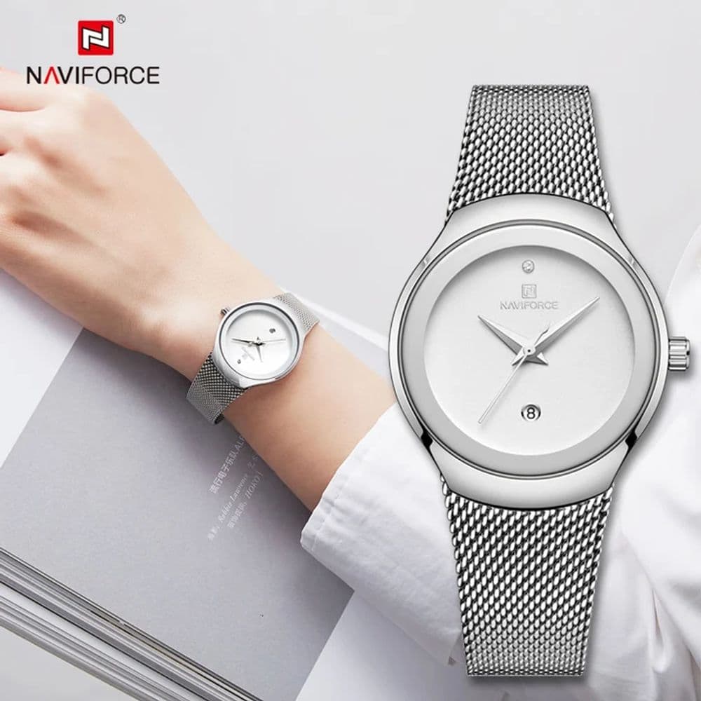 Reloj Naviforce Elegance Silver – NF 5004 RGW