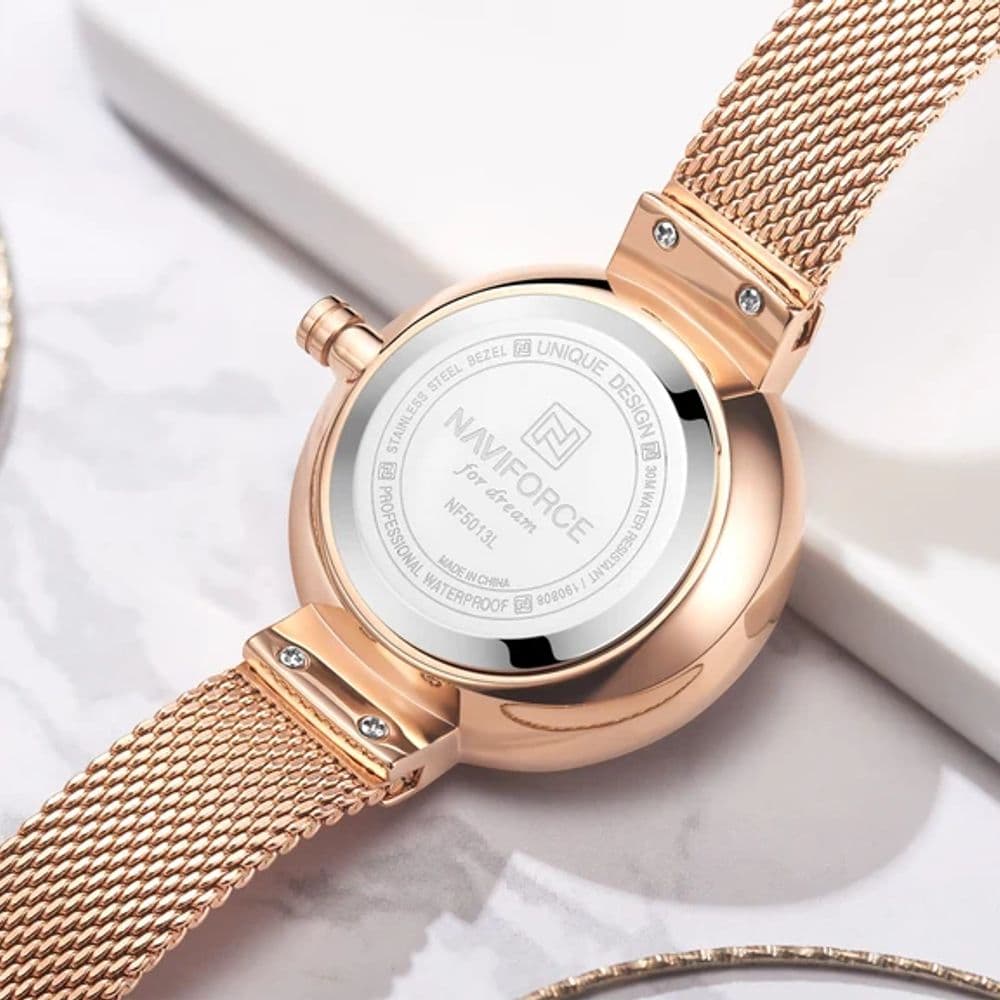 Reloj Naviforce Floral Elegance Golden – NF 5013