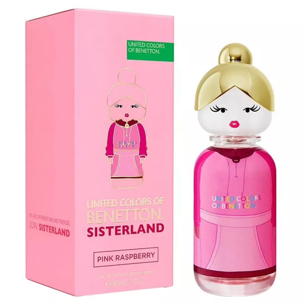 Benetton Colors Sisterland Pink Raspberry EDT 80ML