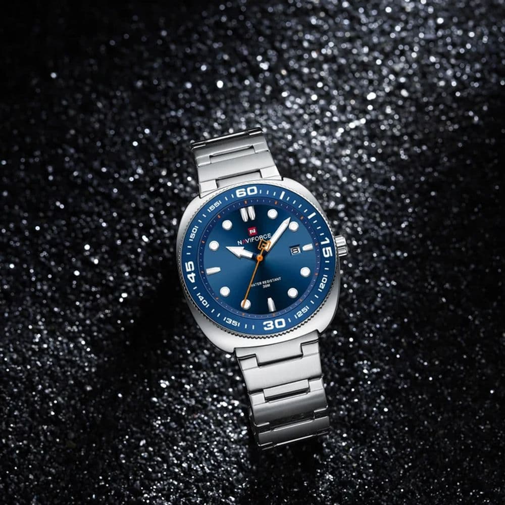 Reloj Naviforce Zala Silver Blue - NF 9250