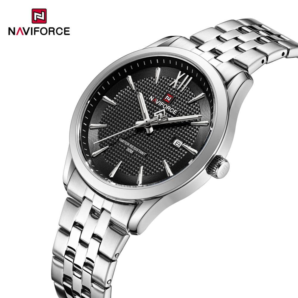 Reloj Naviforce Round Black - NF9255 SBS