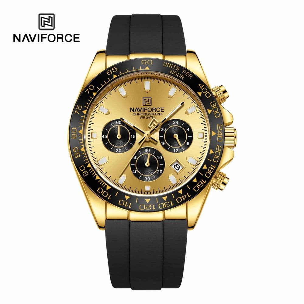 Reloj Naviforce Chrono Golden Black – NF 8054