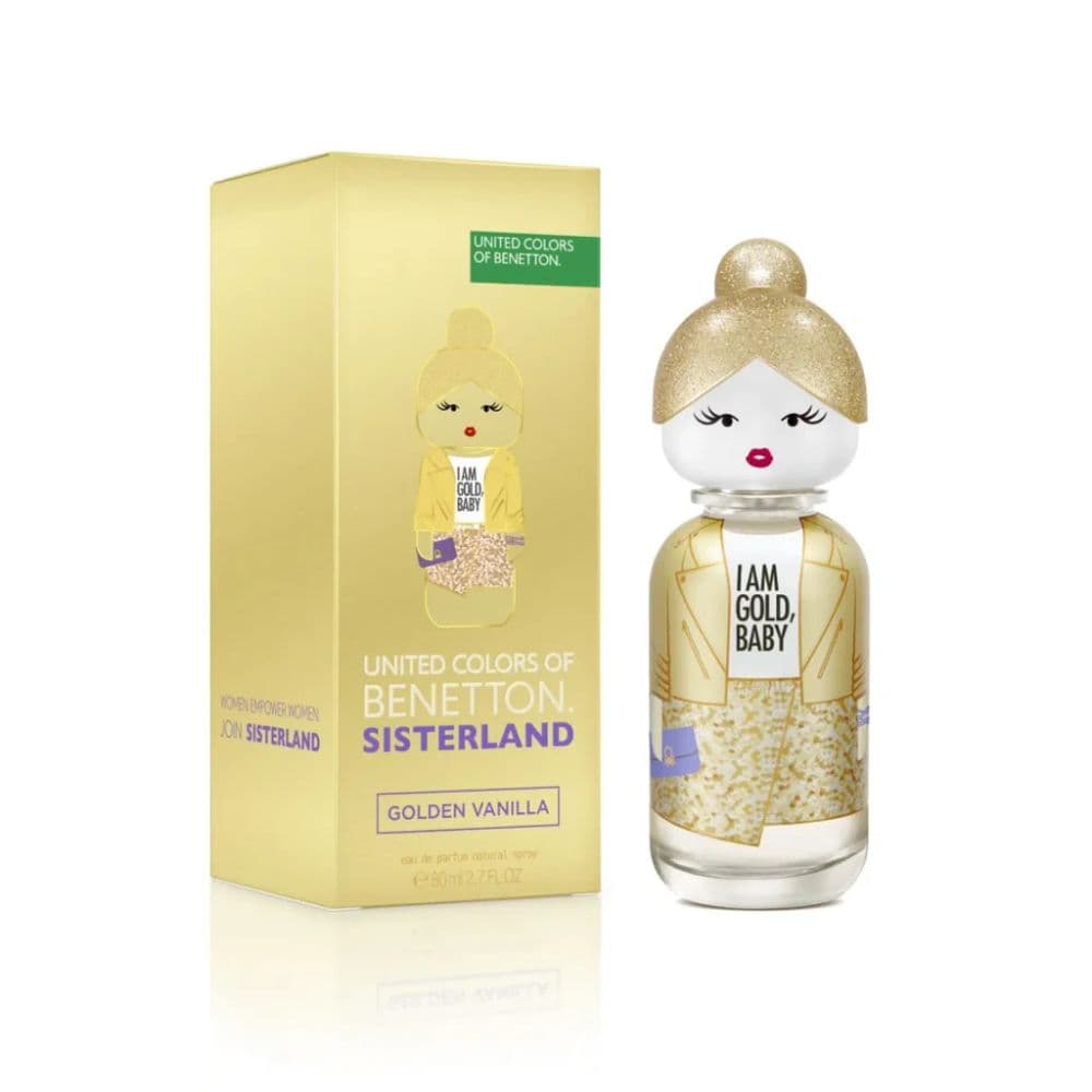 Benetton Colors Sisterland Gold EDP 80ML