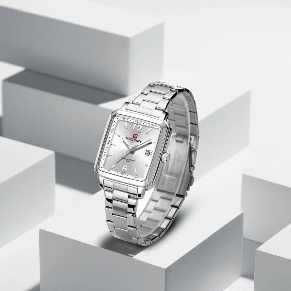 Reloj Naviforce Edición SquareClass Silver - NF 9252
