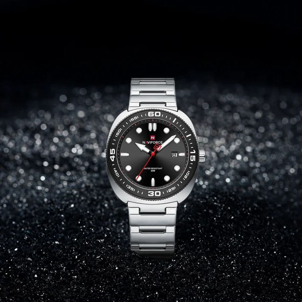 Reloj Naviforce Zala Silver Black - NF 9250