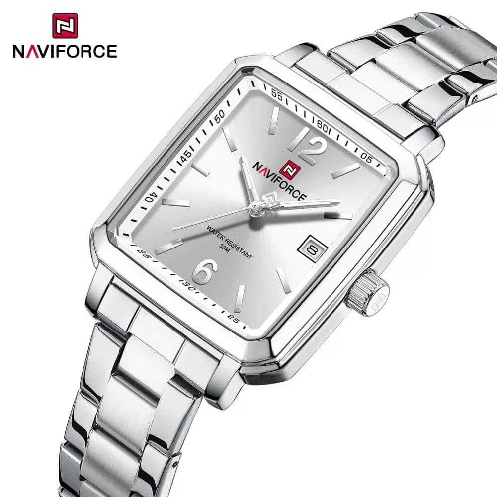 Reloj Naviforce Edición SquareClass Silver - NF 9252