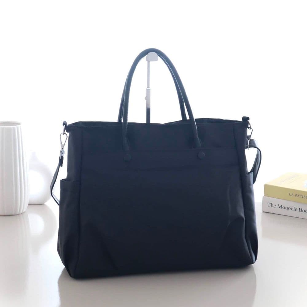 Tote Bag Noire - Impermeable
