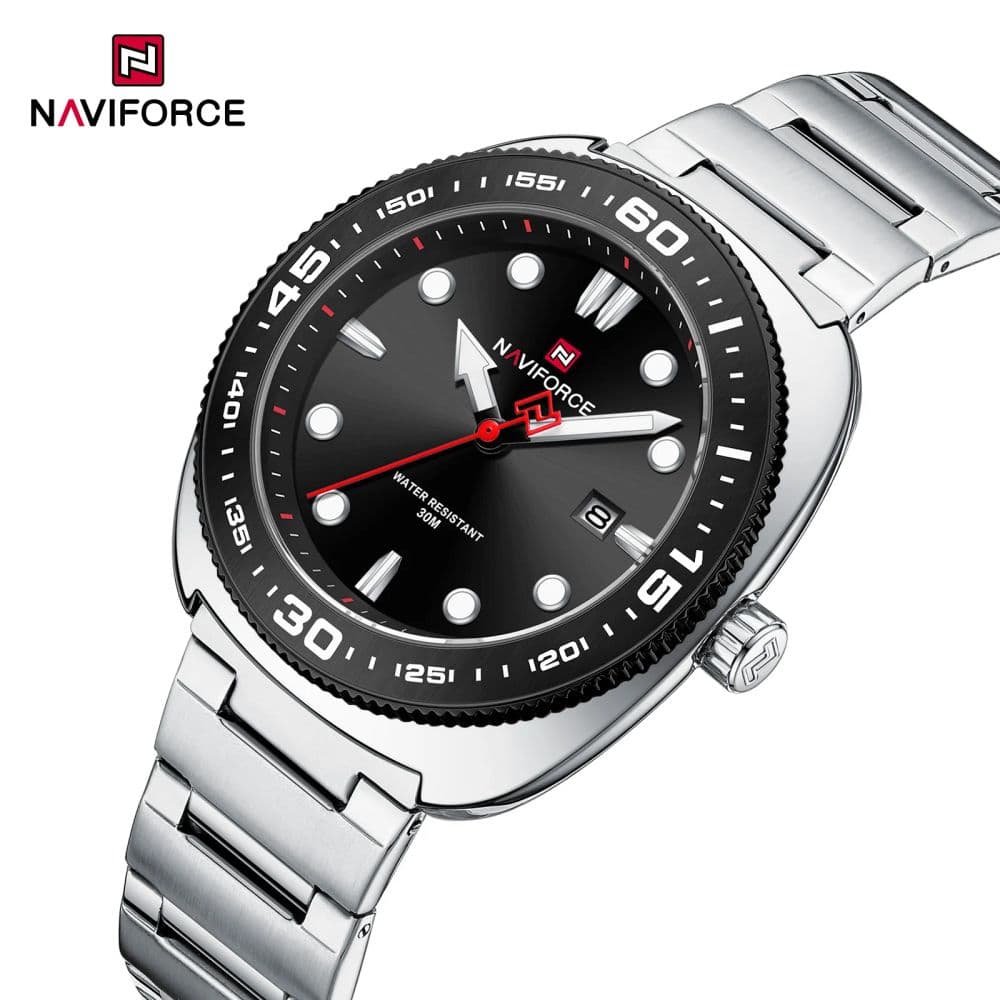Reloj Naviforce Zala Silver Black - NF 9250