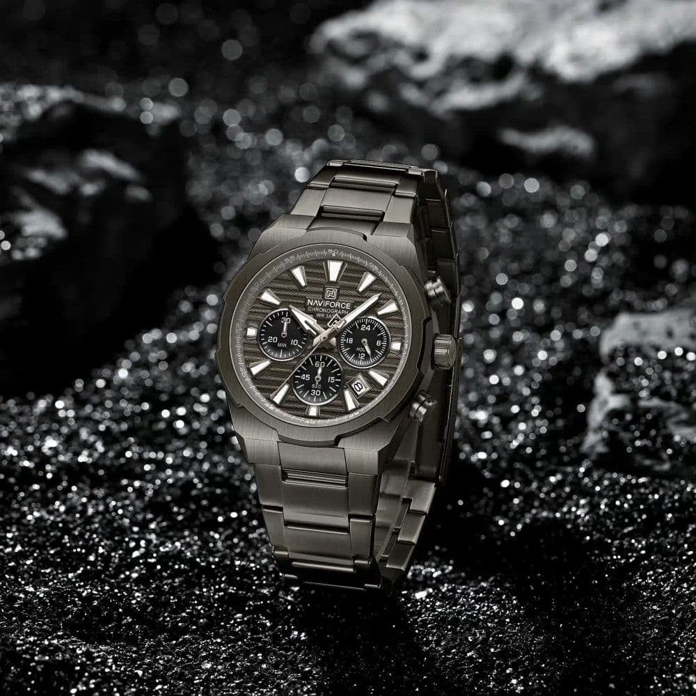 Reloj Naviforce Titanium Gray - Executive StopWatch 8081