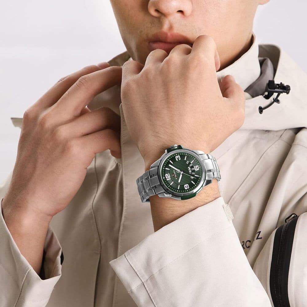 Reloj Naviforce Urban Silver Green – NF 9215T