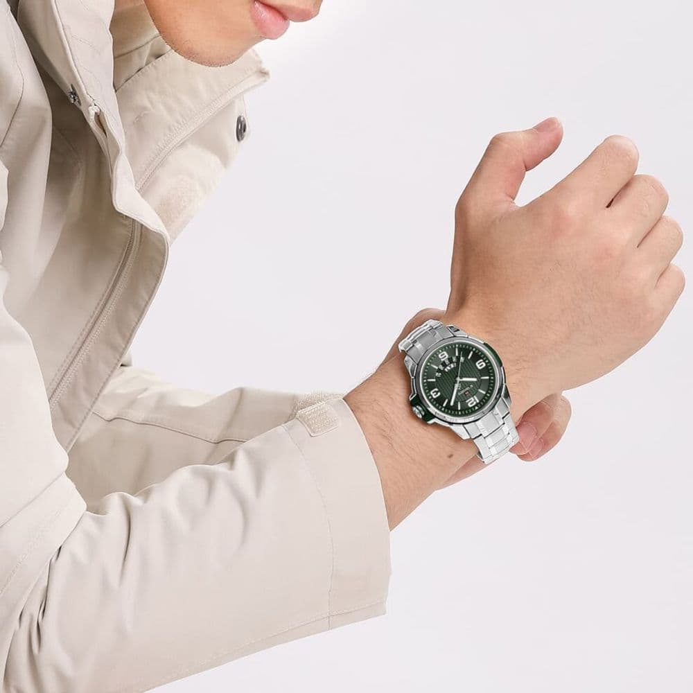 Reloj Naviforce Urban Silver Green – NF 9215T