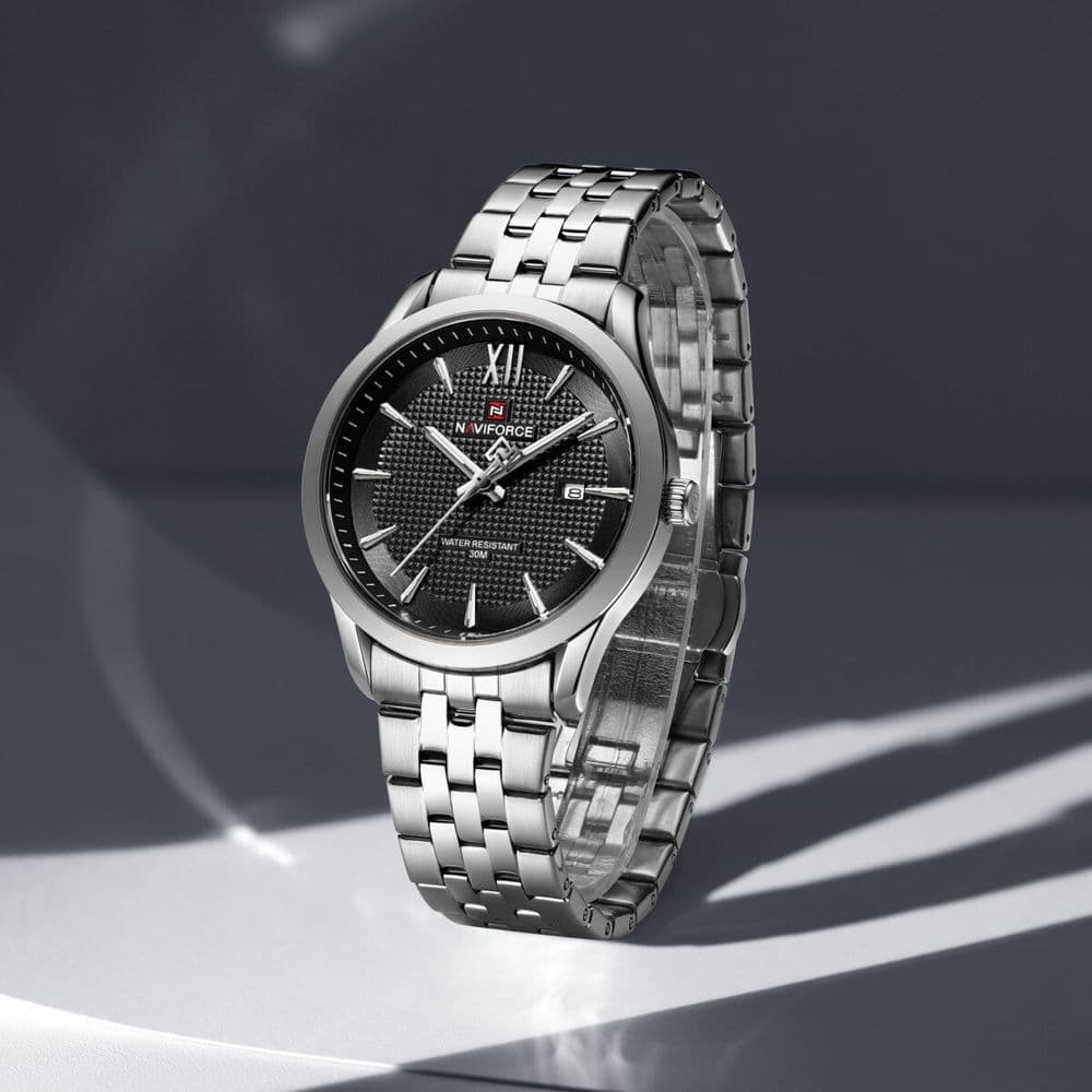 Reloj Naviforce Round Black - NF9255 SBS