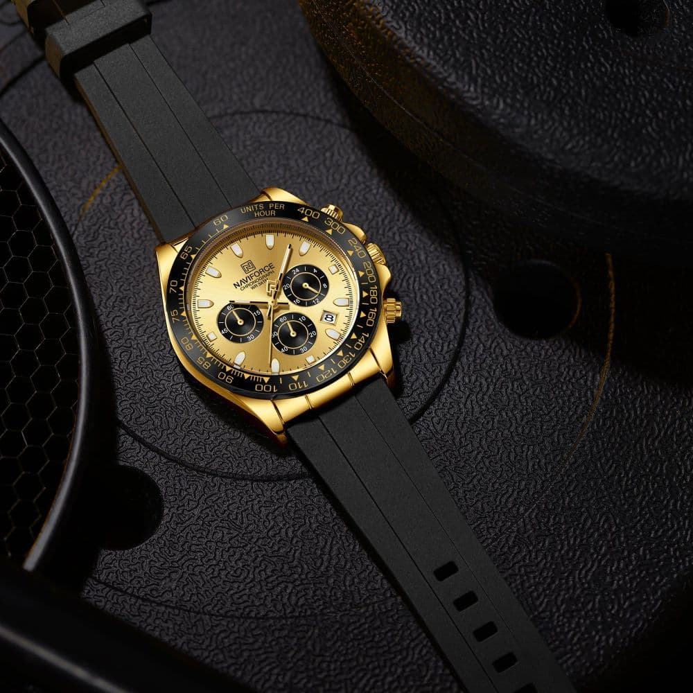 Reloj Naviforce Chrono Golden Black – NF 8054