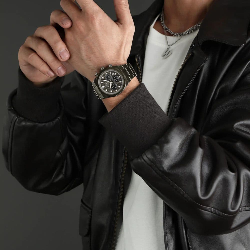 Reloj Naviforce Titanium Gray - Executive StopWatch 8081