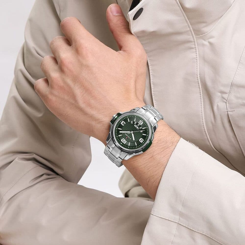 Reloj Naviforce Urban Silver Green – NF 9215T