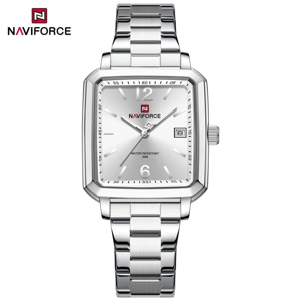 Reloj Naviforce Edición SquareClass Silver - NF 9252