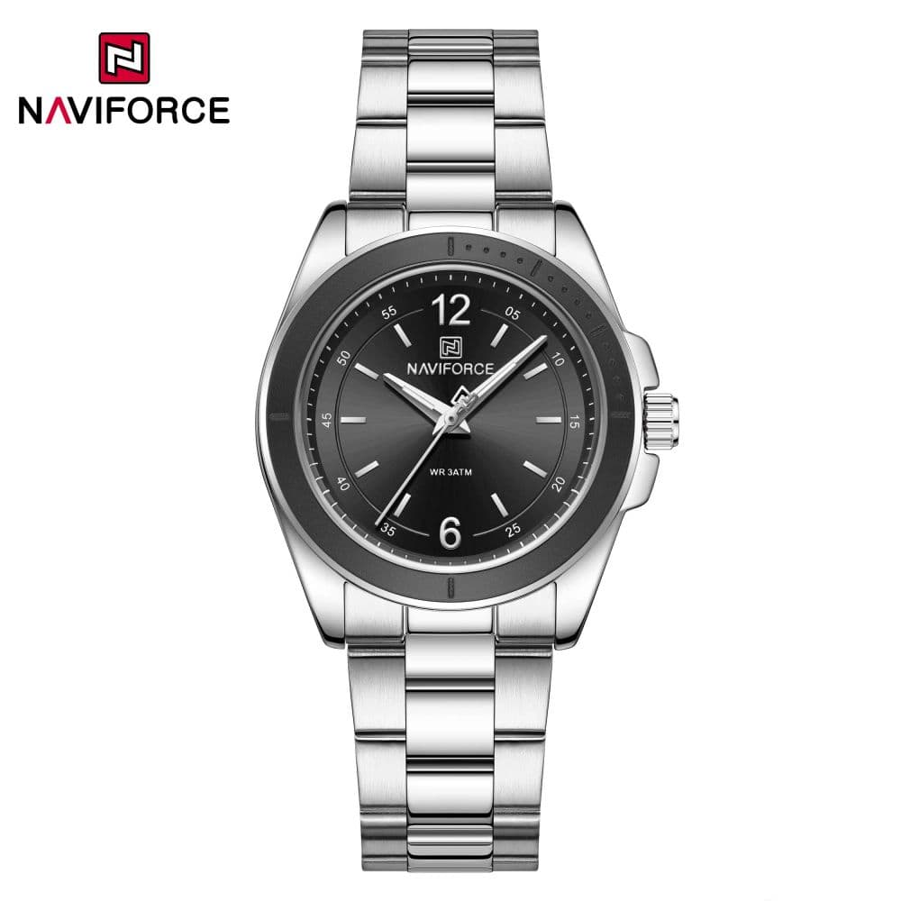 Reloj Naviforce Dial Pixie Silver Black - NF 5062