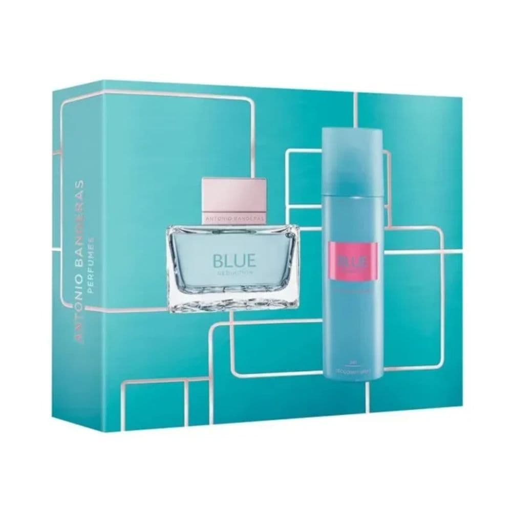 Kit Antonio Banderas Blue Seduction For Women EDT 80ML + Desodorante